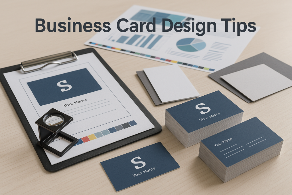 Business Card Design Tips for Better First Impressions