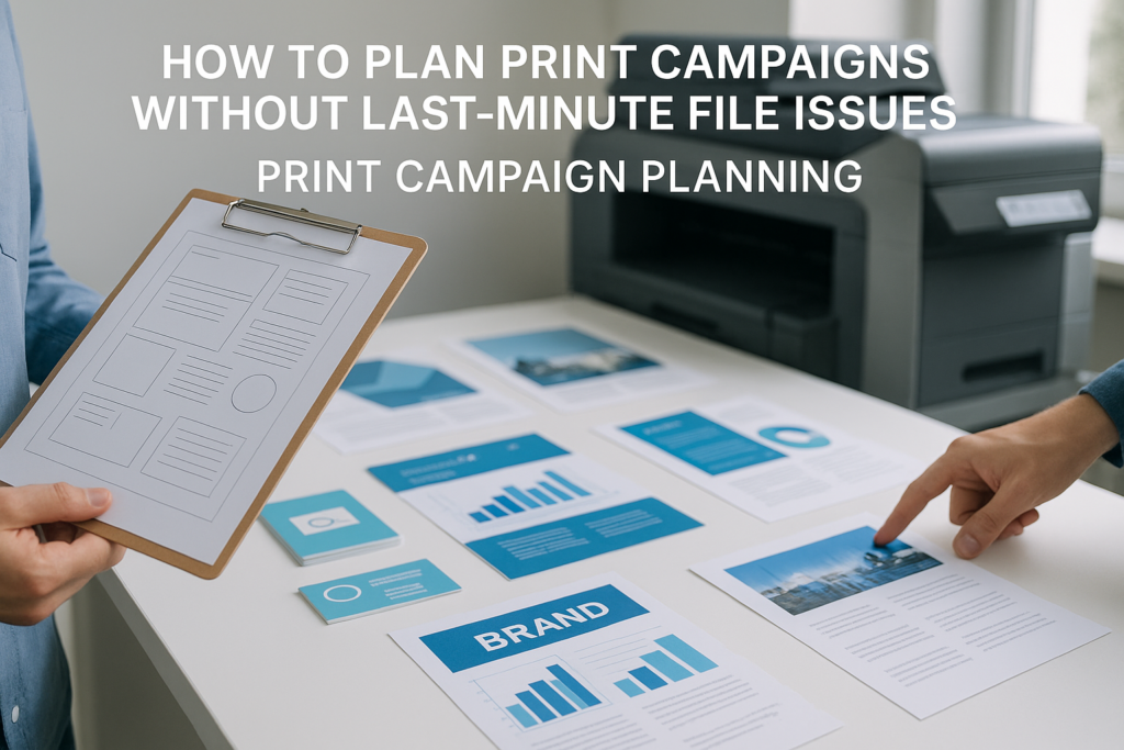 How to Plan Print Campaigns Without Last-Minute File Issues